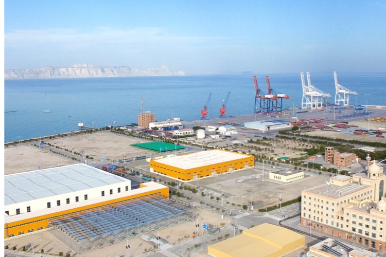 Canadian city Gwadar sea port