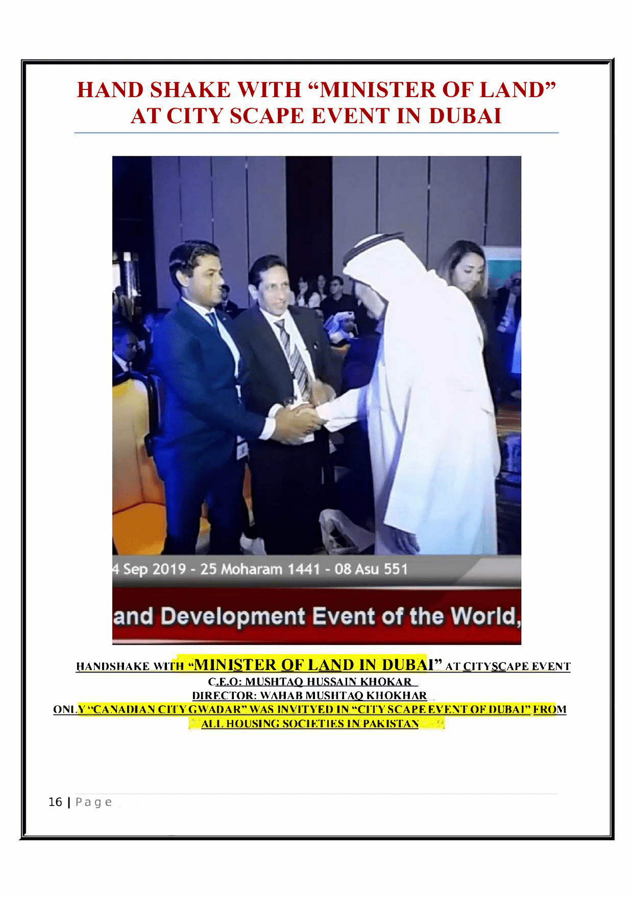 its achievements of canadian city Canadian city Gwadar